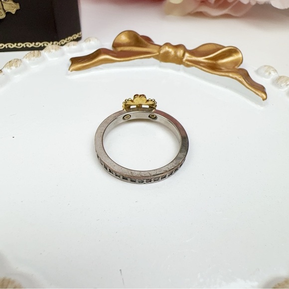Vintage Juicy Couture Crown Wish Ring Size 7 - Picture 6 of 9